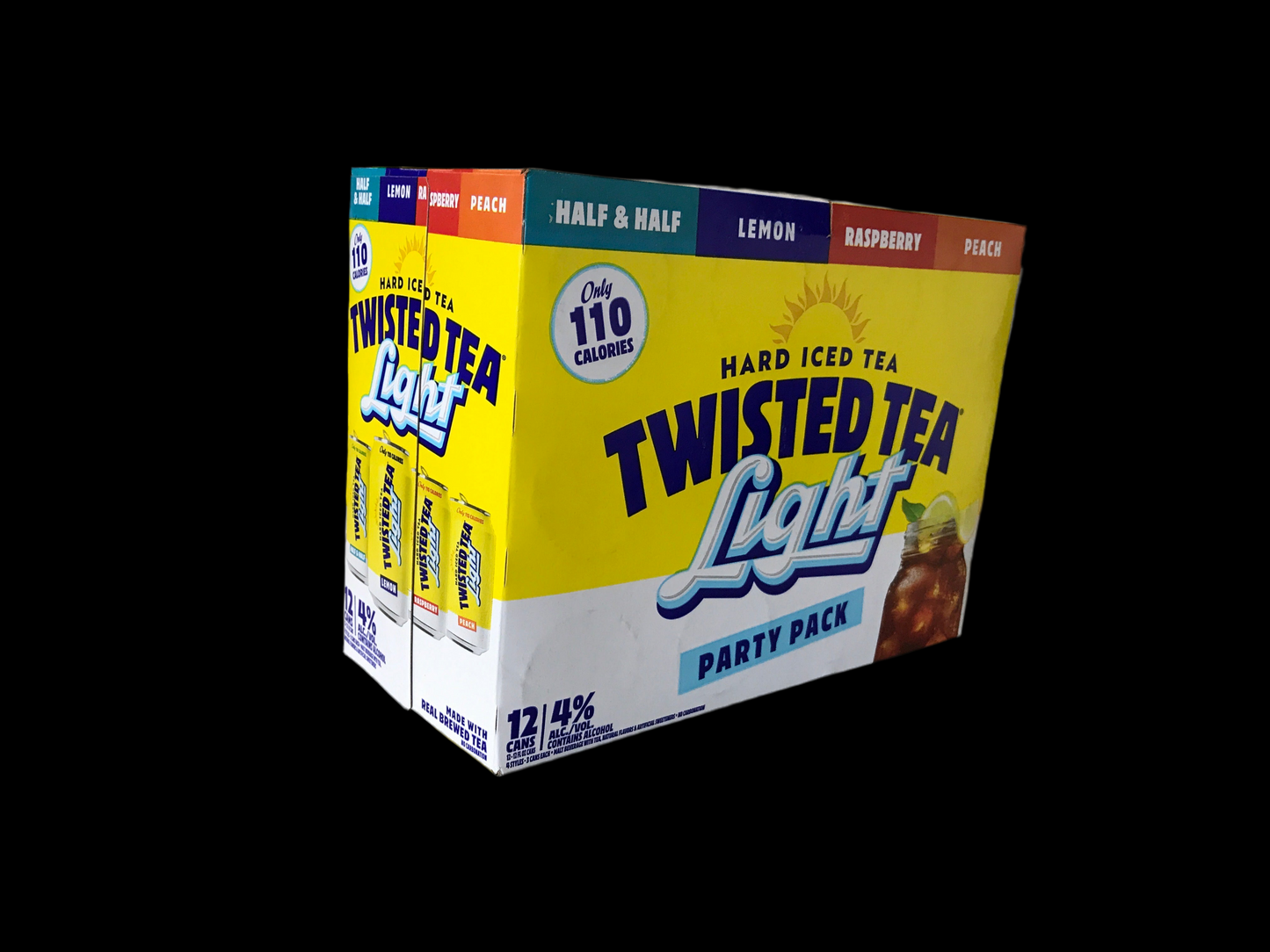 Twisted Tea Light Party Pack 12oz Cans (12pk)