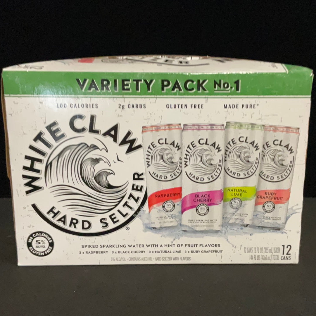 White Claw Variety Pack #1 12oz Cans (12pk)