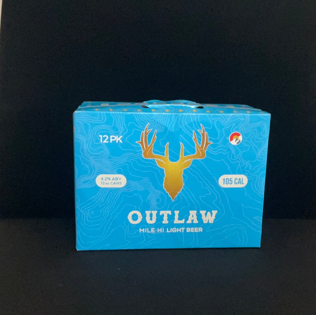 Tivoli Outlaw Light Beer 12oz Cans (12pk)