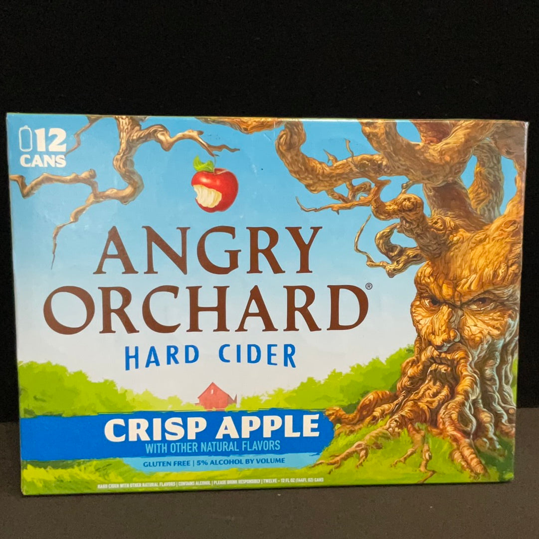Angry Orchard Crisp Apple Cider 12oz Cans (12pk)