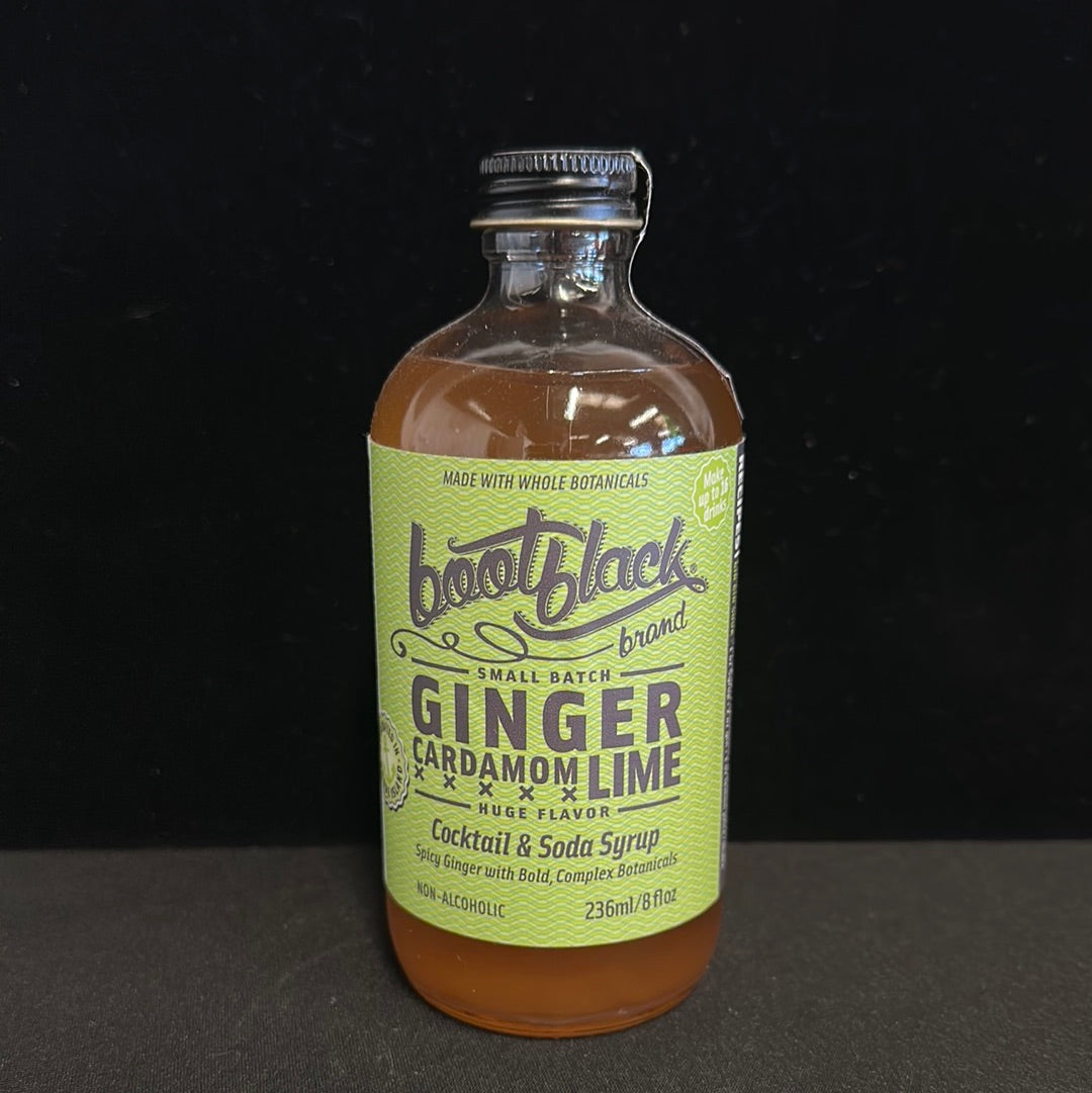 Boot Black Ginger Cardamon Lime 8oz