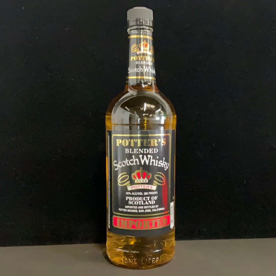 Potter's Blended Scotch Whiskey 750mL