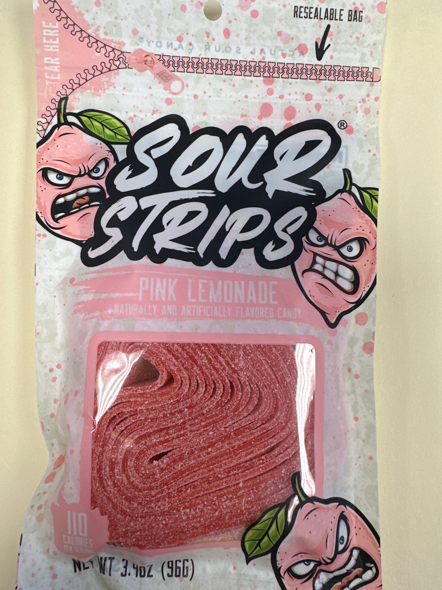 Sour Strips Pink Lemonade