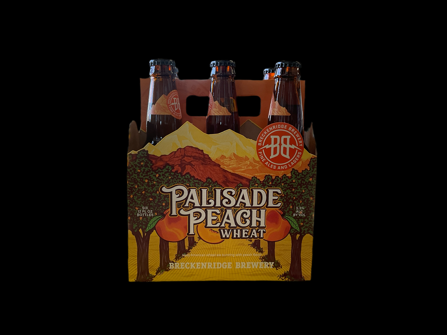 Breckenridge Brewery Palisade Peach Wheat Ale 12oz Bottles (6pk)