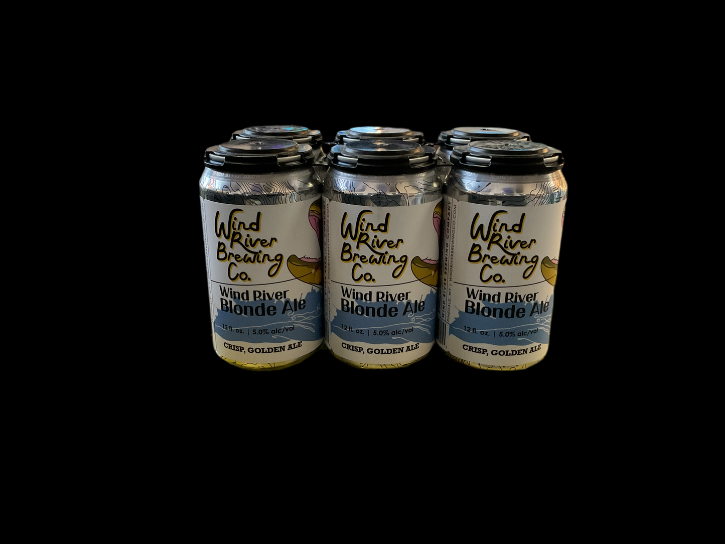 Wind River Blonde Ale 12oz Cans (6pk)