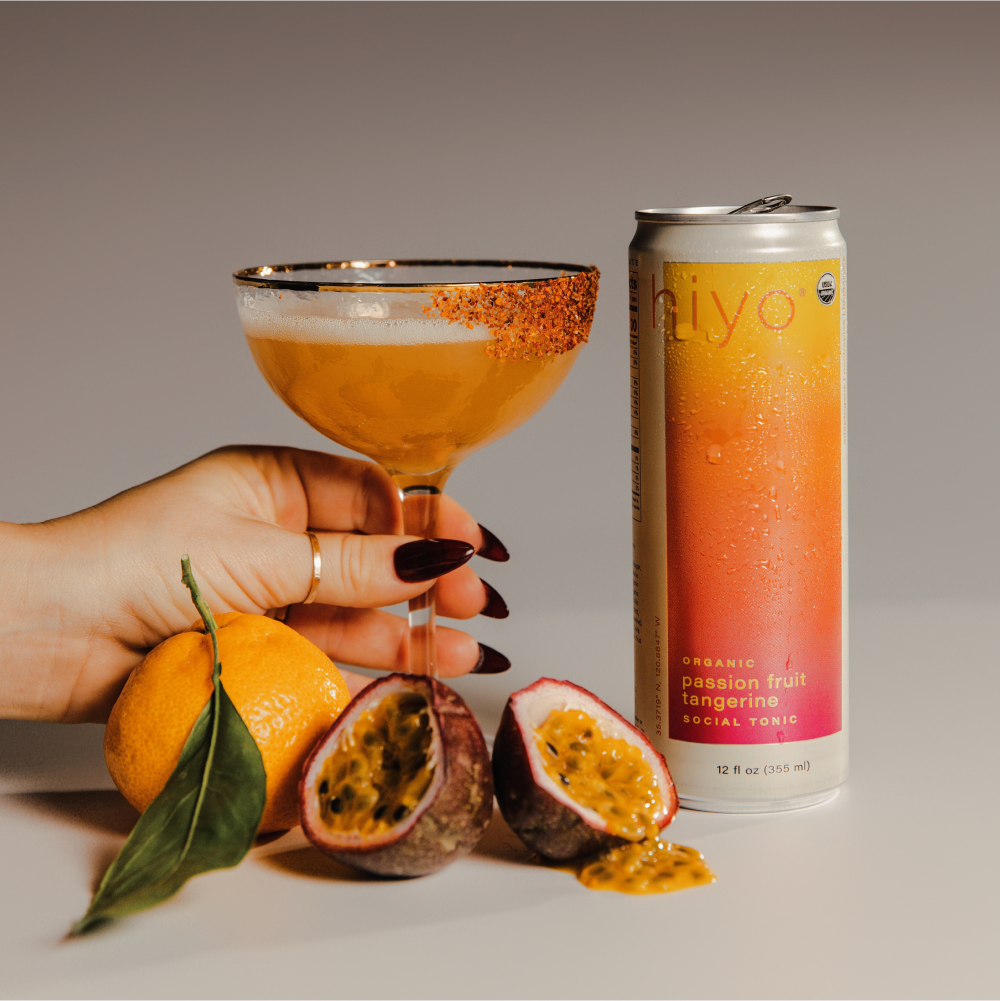 Hiyo N/A Passion Fruit Tangerine 12oz Cans (4pk)