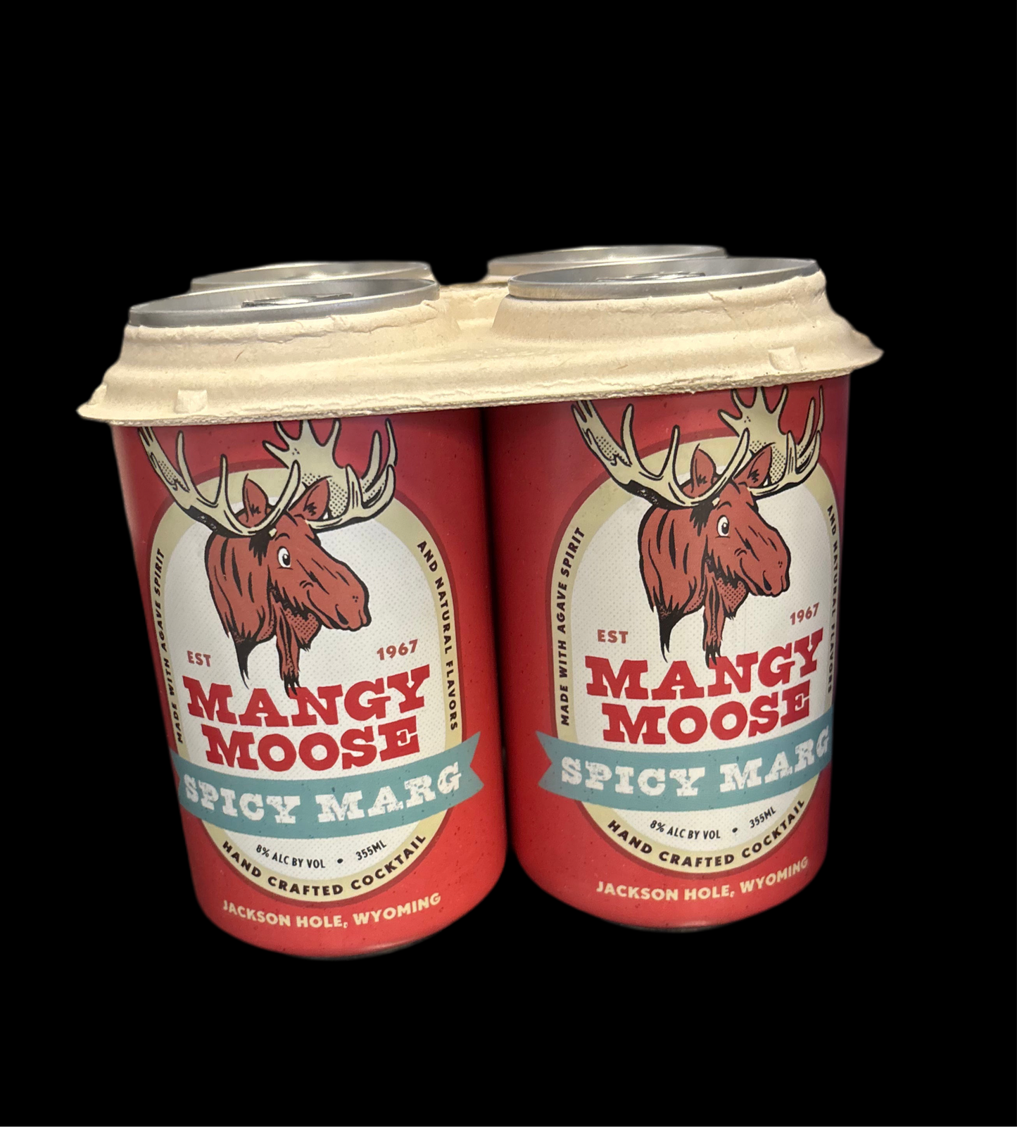 Mangy Moose Spicy Margarita 355mL (4pk)
