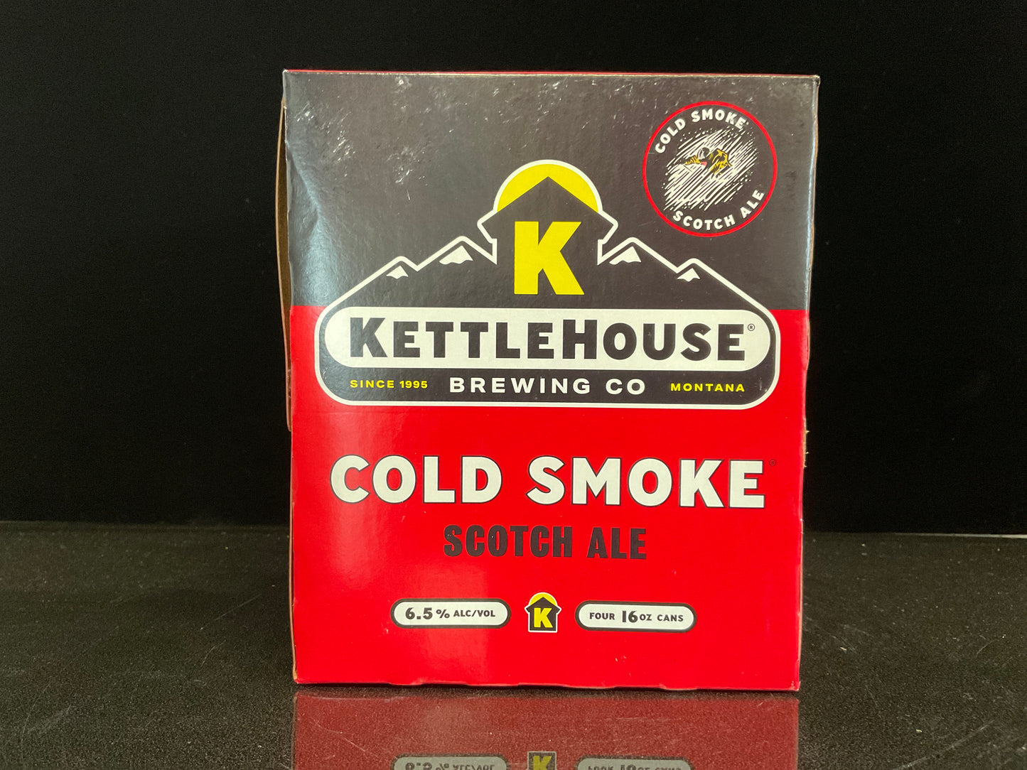 Kettle House Cold Smoke Scotch Ale 16oz Cans (4pk)