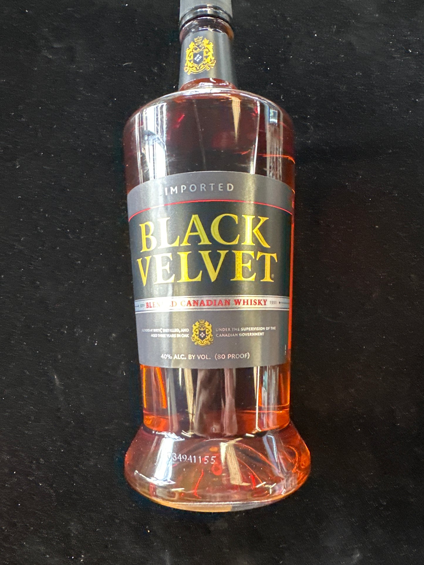 Black Velvet Canadian Whiskey 1.75L