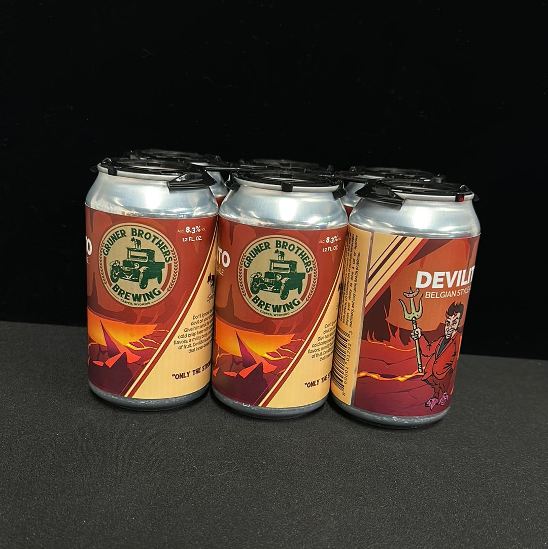 Gruner Brothers Devilito Belgian Style ale 12oz Cans (6pk)