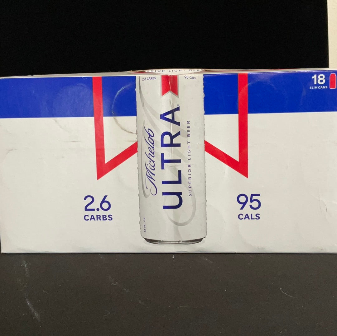 Michelob Ultra 12oz Cans (18pk)