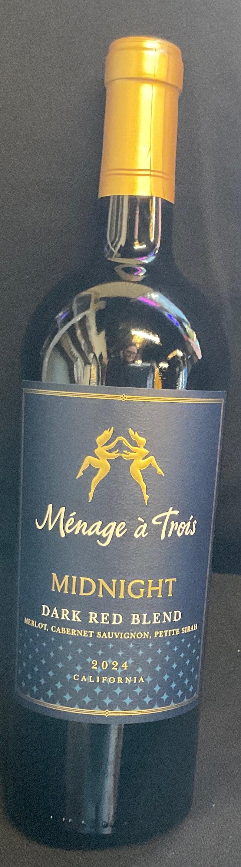 Ménage à Trois Midnight Dark Red Blend 750mL
