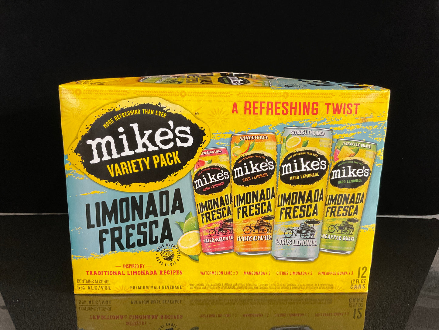 Mikes Variety Pack Hard Limonada Fresca 12oz Cans (12pk)