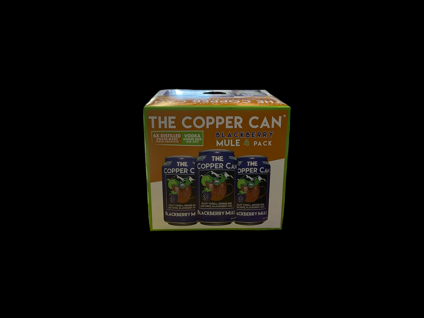 The Copper Can Blackberry Mule 12oz Cans (4pk)