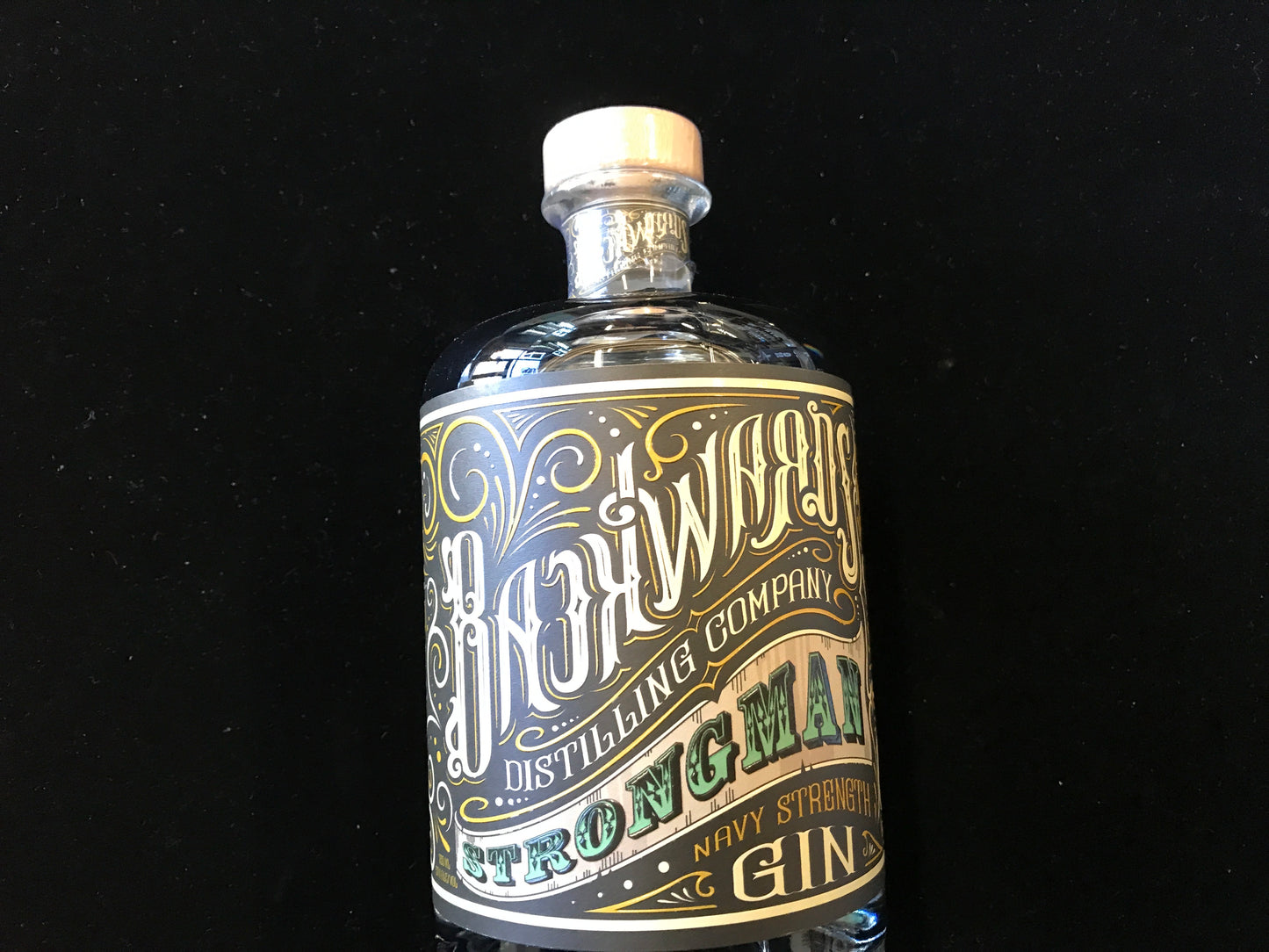 Backwards Strongman Gin 750mL