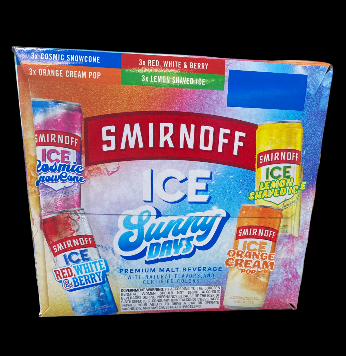 Smirnoff Ice Sunny Days Variety Pack 12oz Cans (12pk)
