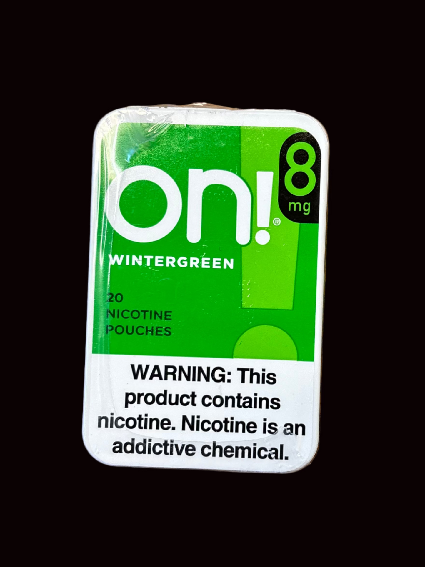 ON! Wintergreen Pouches 8mg