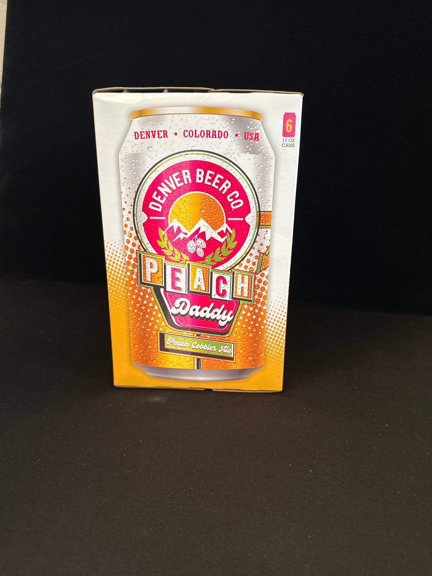 Denver Beer Co. Peach Daddy Cobbler Ale 12oz Cans (6pk)