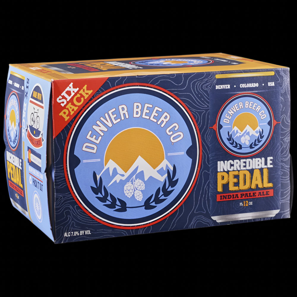 Denver Beer Co. Incredible Pedal IPA 12oz Cans (6pk)