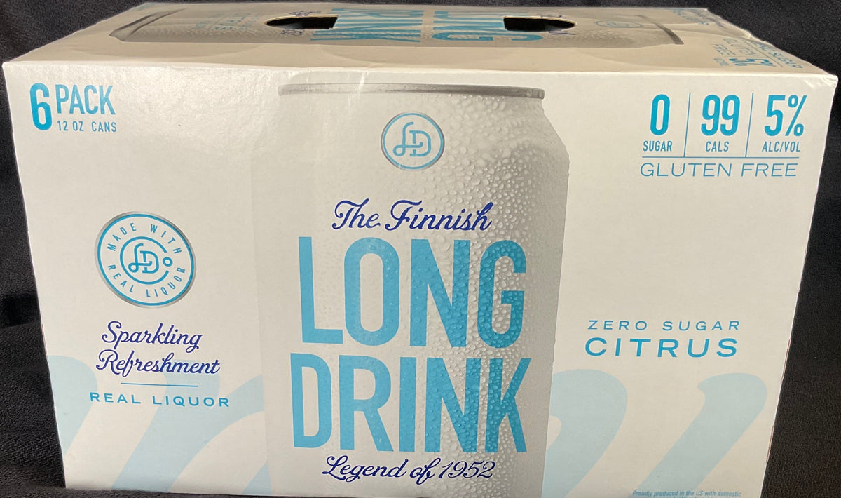 Long Drink Zero Citrus 6pk