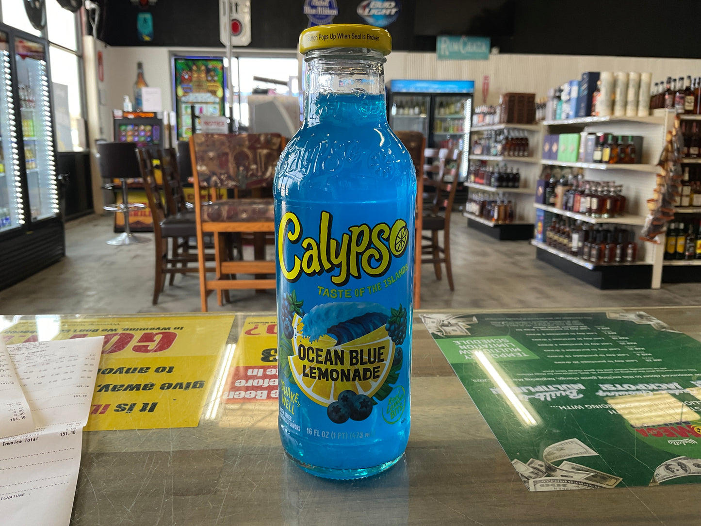 Calypso Ocean Blue Lemonade 16oz