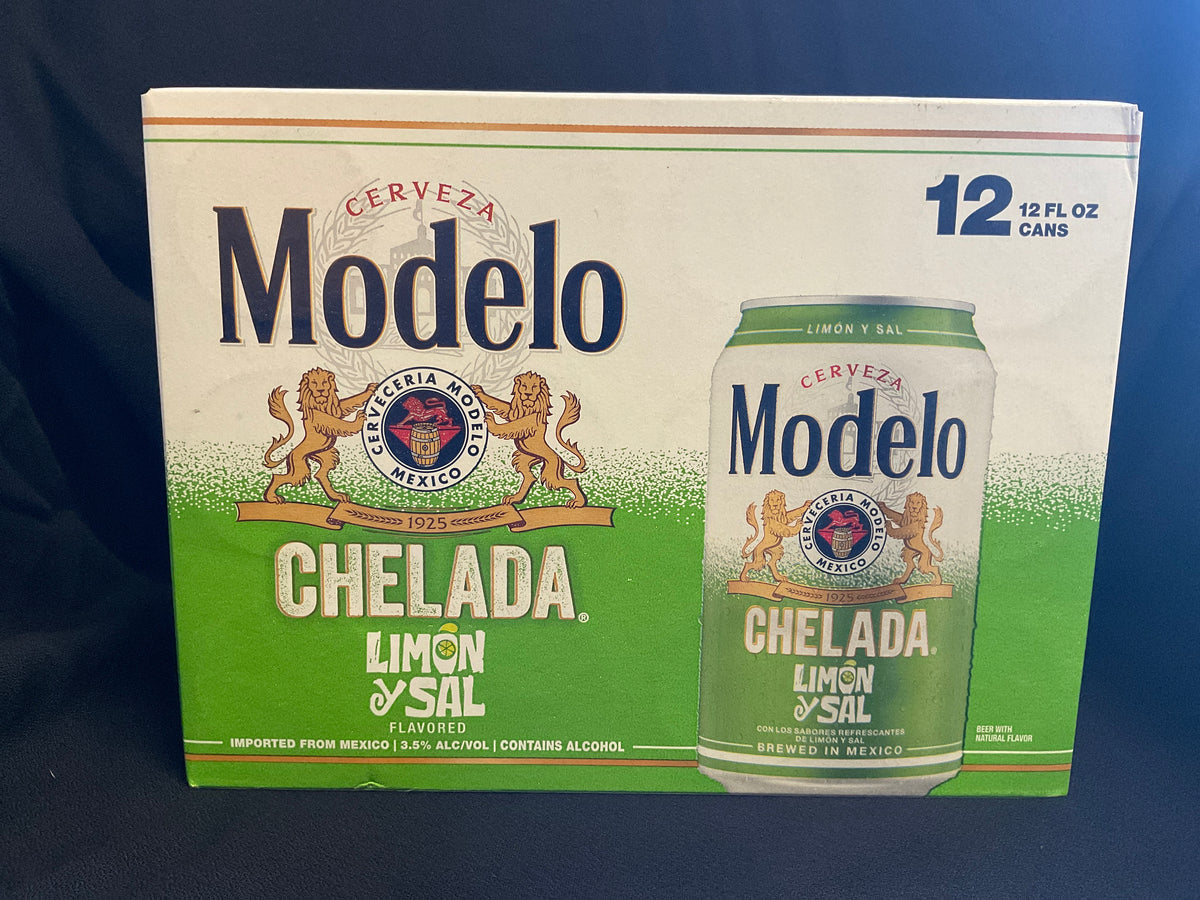 Modelo Chelada Limon Y Sal 12oz. 12pk