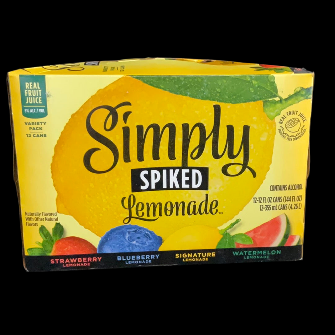Simply Spiked Lemonade Variety 12oz Cans (12pk)