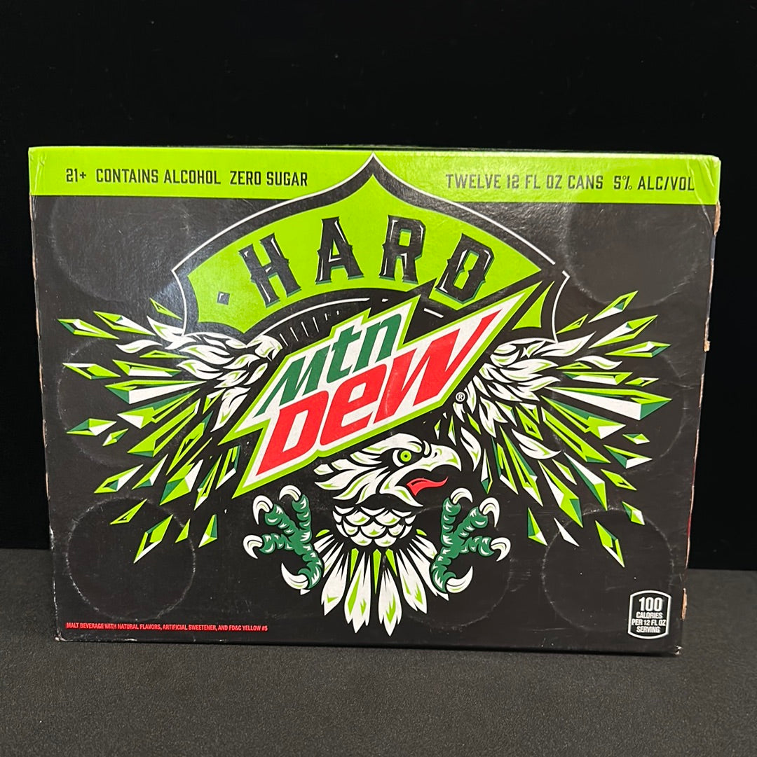 Hard Mountain Dew 12oz Cans (12pk)