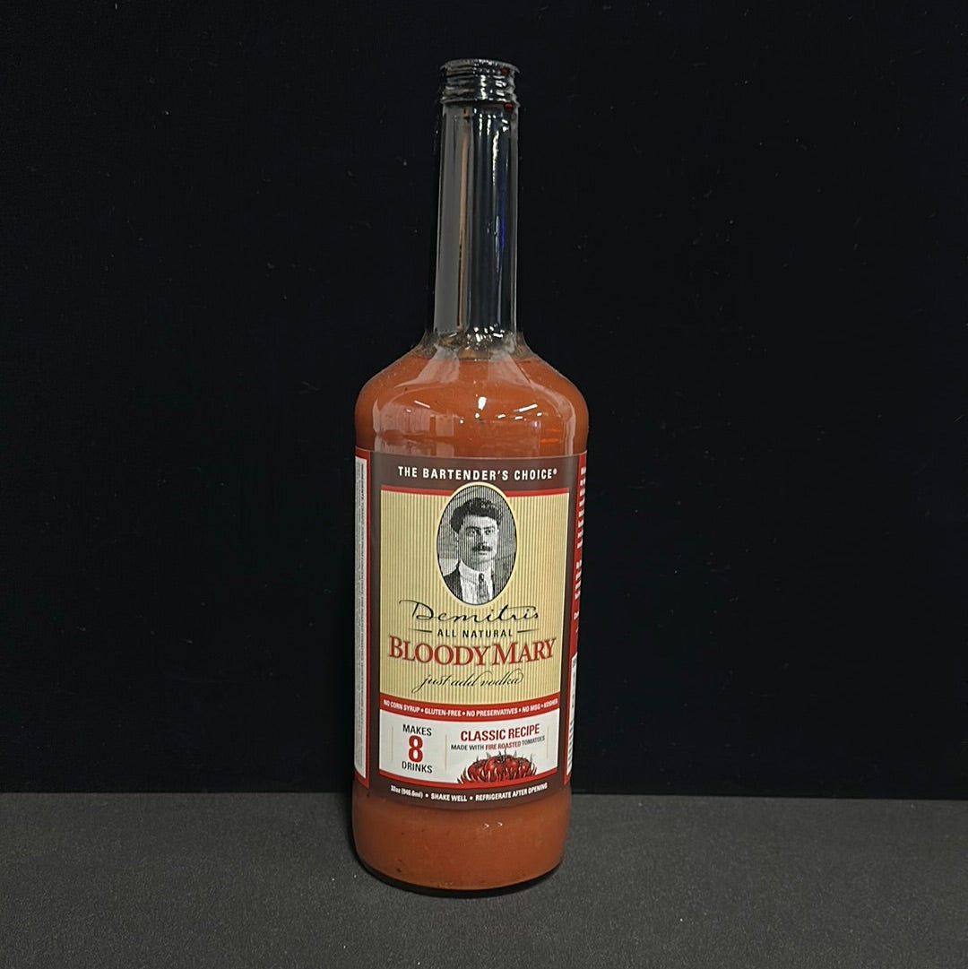 Demitri's Ready to Pour Bloody Mary Mix 32oz