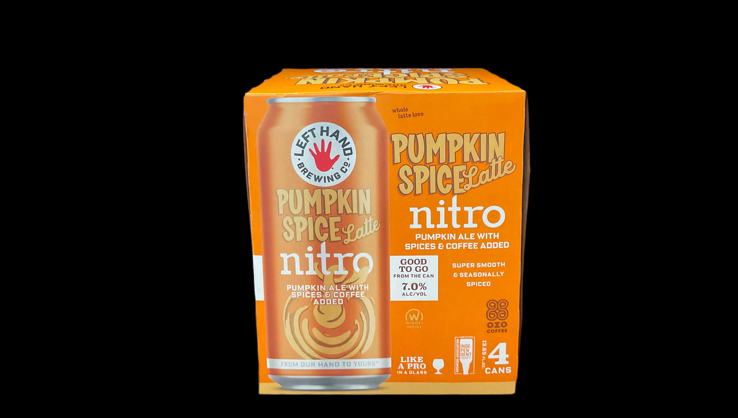 Left Hand Pumpkin Spice Latte NItro 13.65oz Cans (4pk)