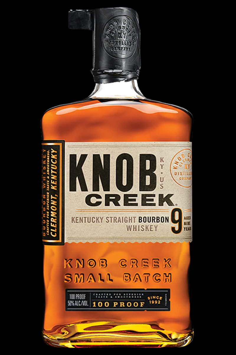 Knob Creek 9yr Kentucky Straight Bourbon Whiskey 100 Proof 750mL