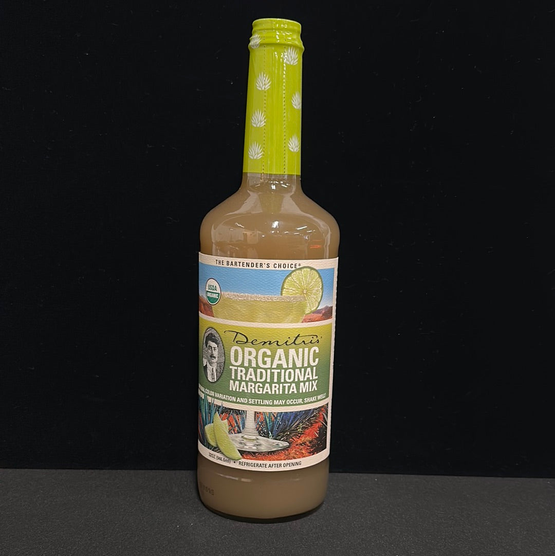 Demitri's Organic Traditional Margarita Mix 32oz