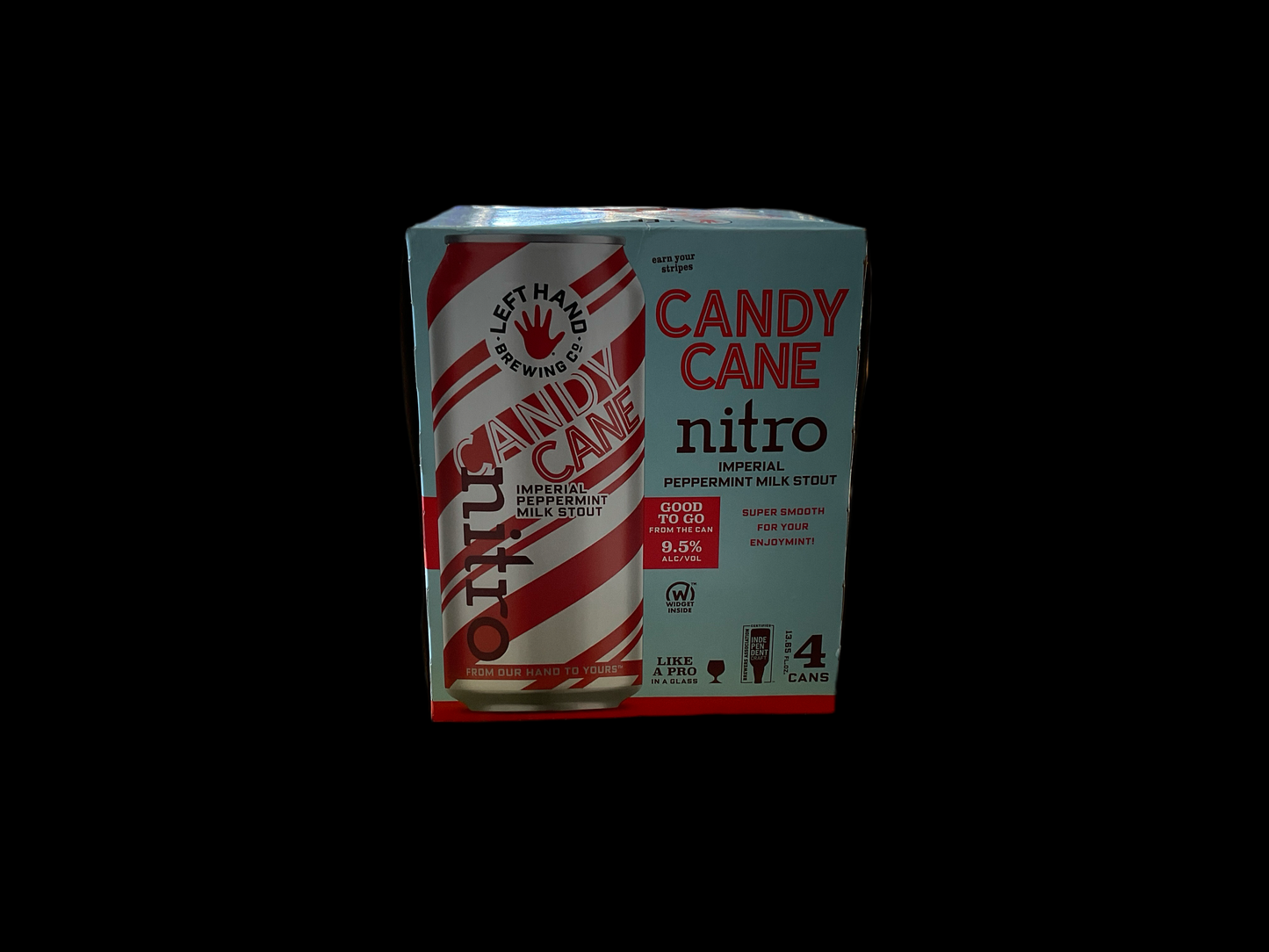 Left Hand Candy Cane Nitro 13.65oz Cans (4pk)