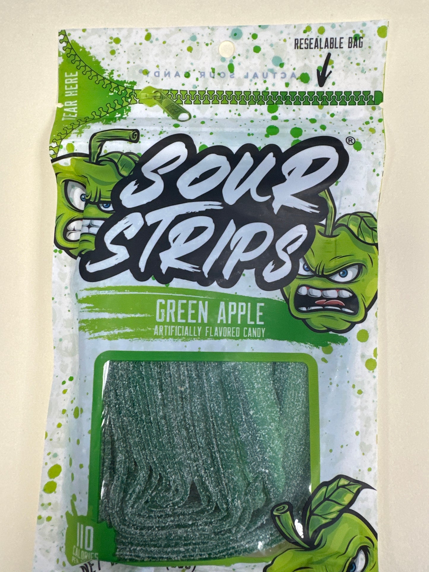 Sour Strips Green Apple