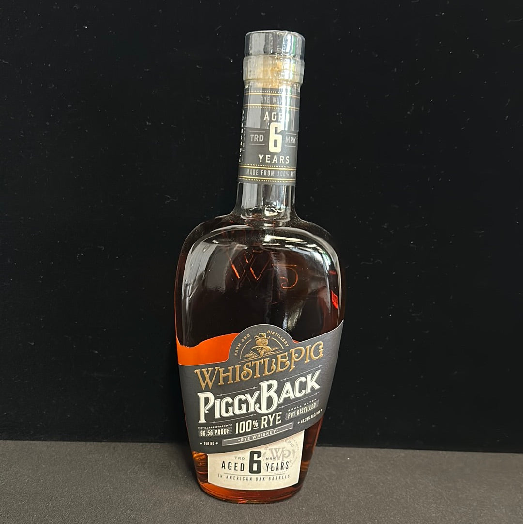 Whistle Pig Piggyback 6-yr Rye-750ML