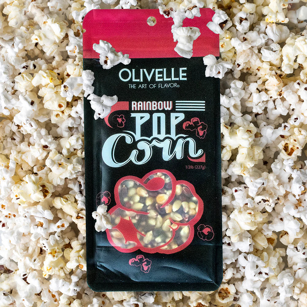 Olivelle Rainbow Popcorn 8oz Bag