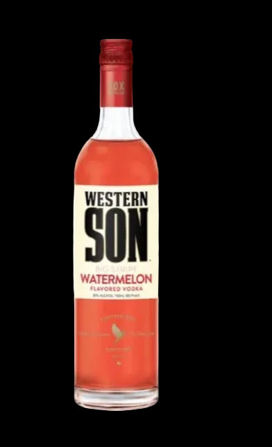 Western Son Big Stripe Watermelon Vodka 750ml