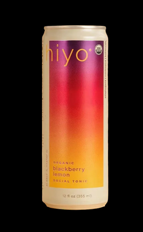 Hiyo Organic BlackBerry Lemon Tonic 12oz Single Can