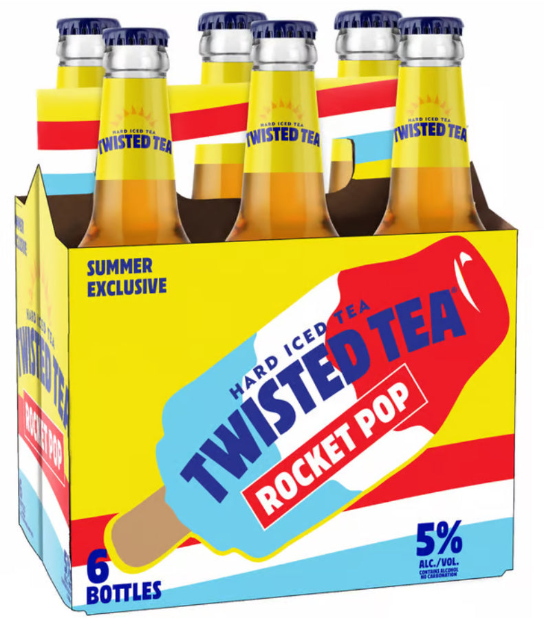 Twisted Tea Pop Rocket 12oz Bottles (6pk)