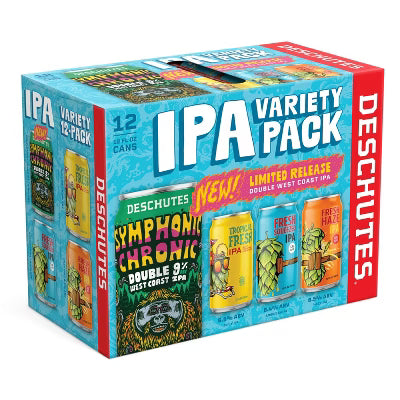 Deschutes IPA Variety Pack 12oz Cans (12pk)