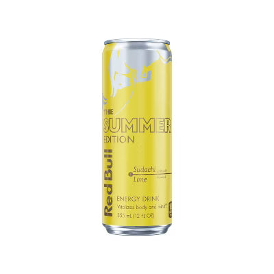 Redbull Sudachi Lime 12oz Can