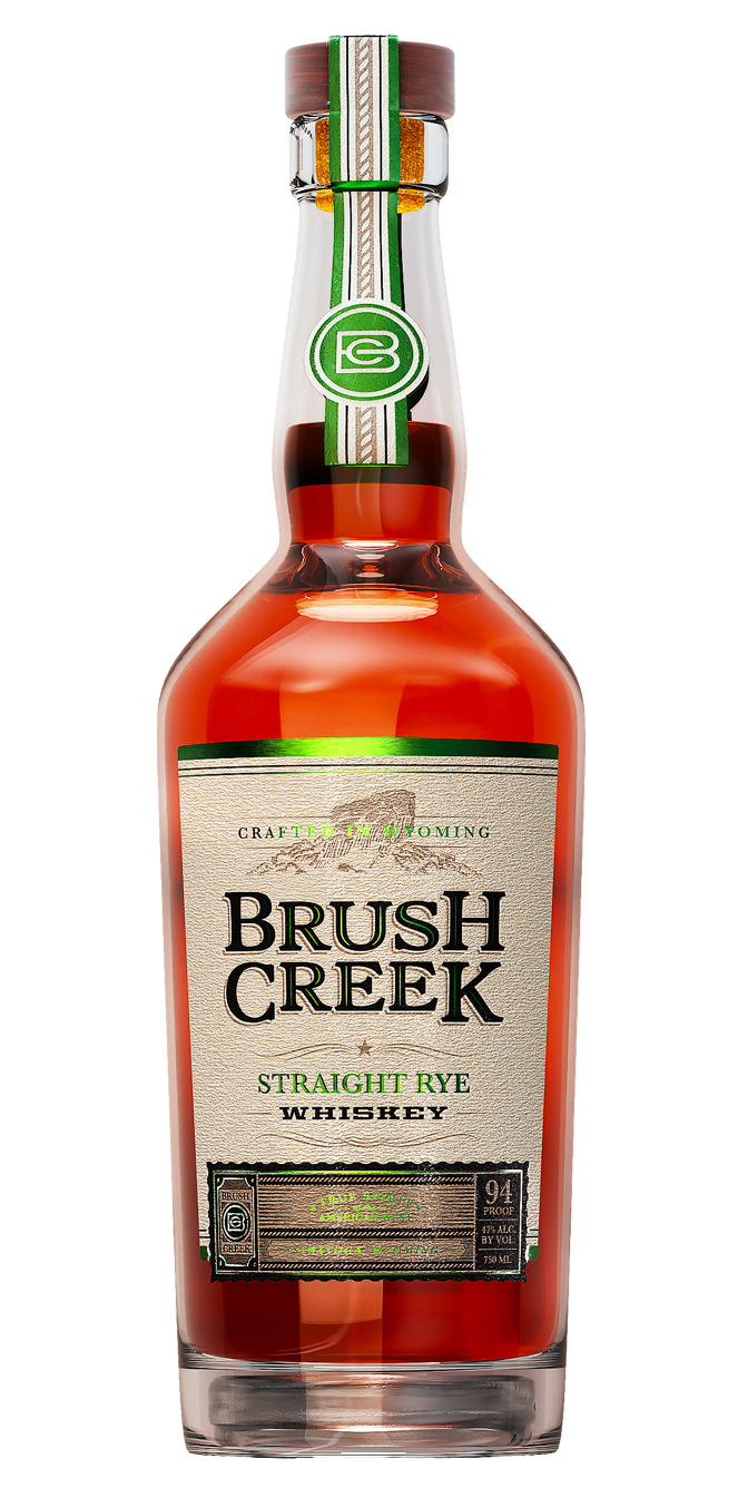 Brush Creek Straight Rye 750mL