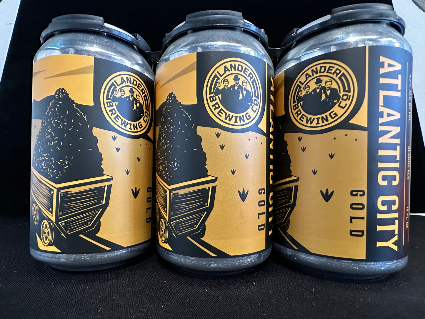 Lander Brewing Atlanic City Gold Blonde Ale 12oz Cans (6pk)