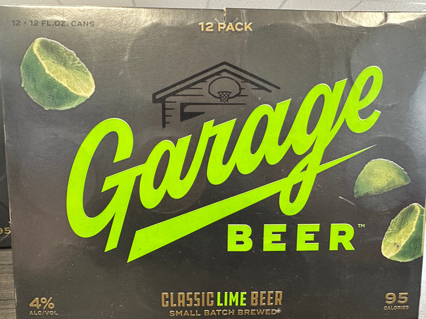 Garage Beer Classic Lime 12oz Cans (12pk)
