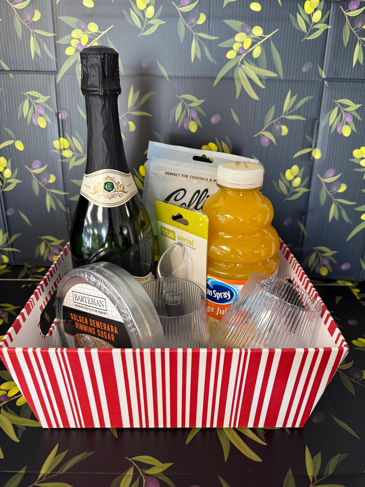 Mimosa Gift Basket