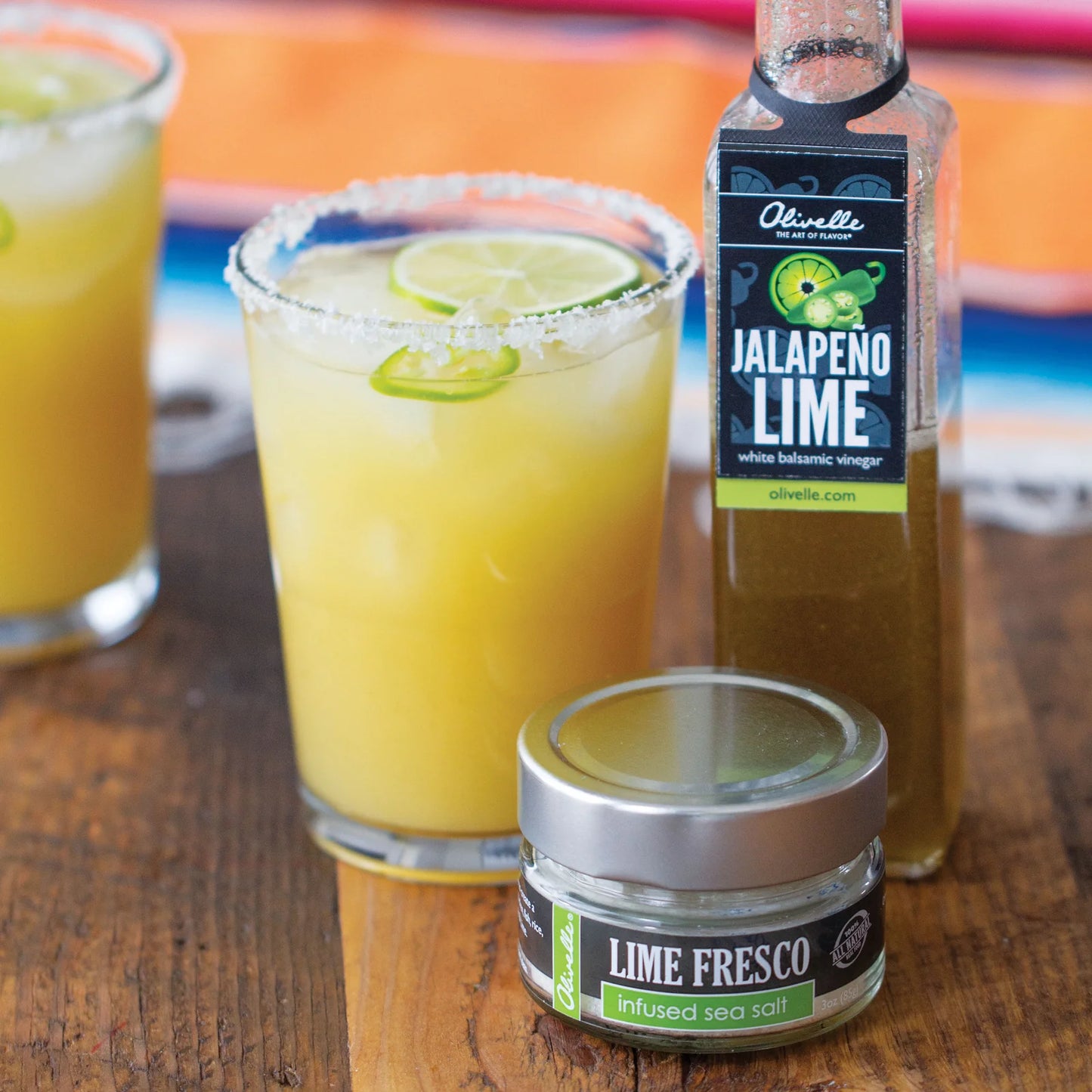 Olivelle Lime Fresco Infused Sea Salt