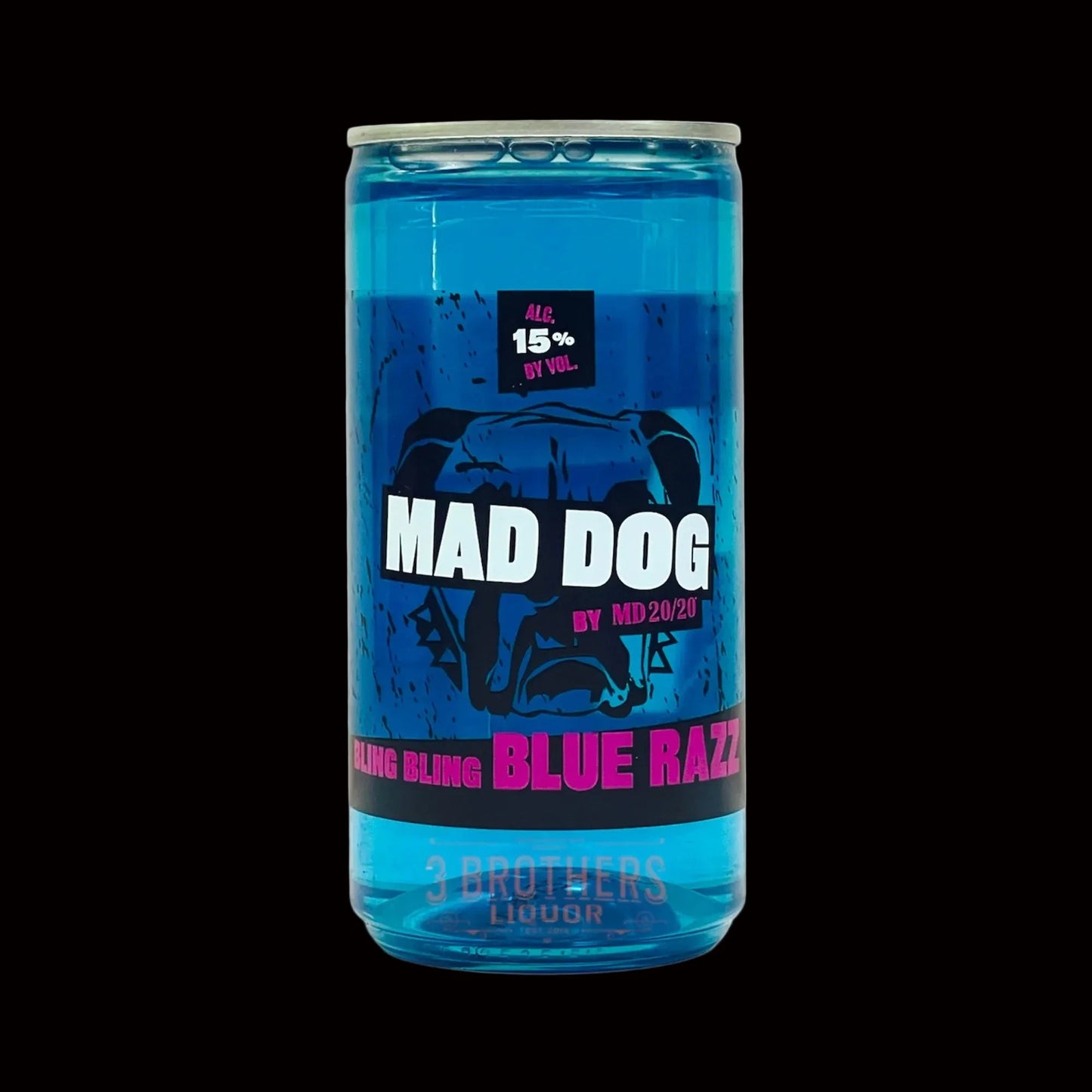Mad Dog 20/20 Bling Bling Blue Razz 200mL Can