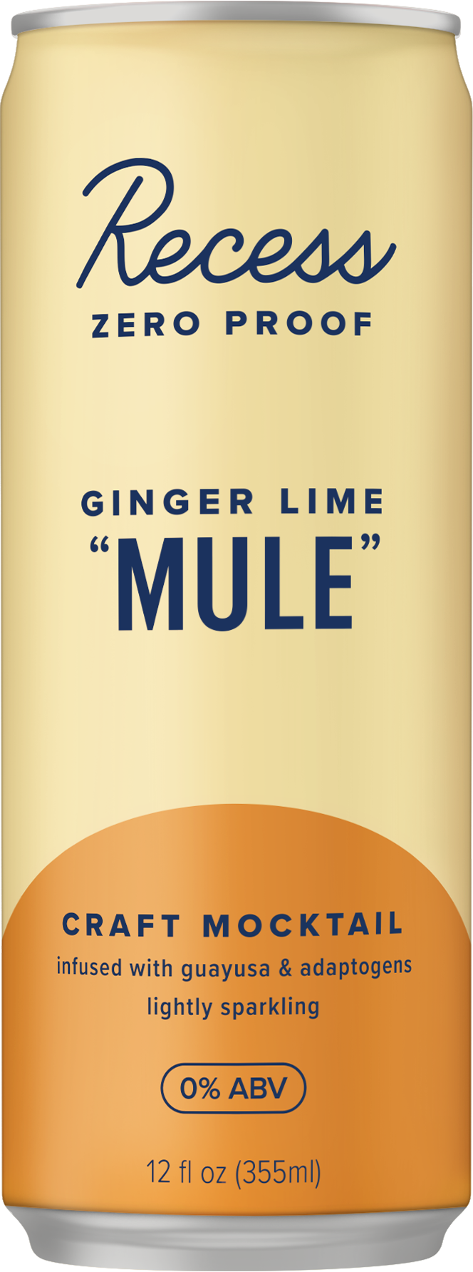 Recess N/A Ginger Lime "Mule" 12oz Cans (4Pk)