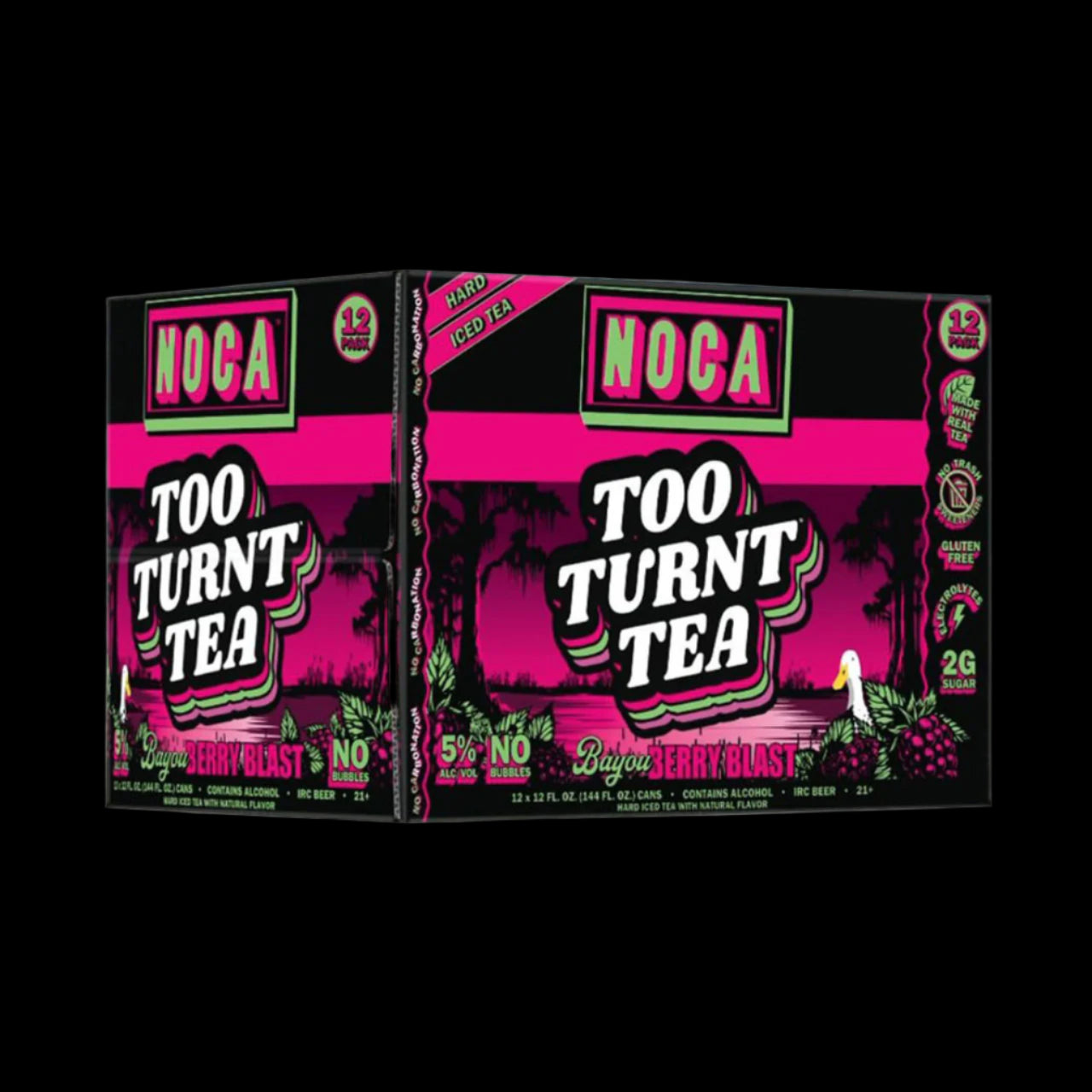Noca Too Turnt Tea Berry Blast 12oz Cans (12pk)