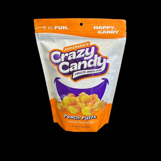 Andersons Freeze Dried Crazy Candy Peach Puffs